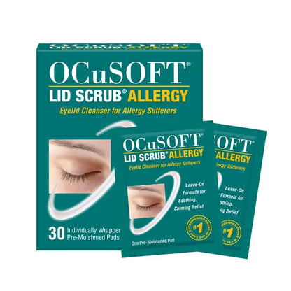 Ocusoft Allergy Lid Wipes 30pk